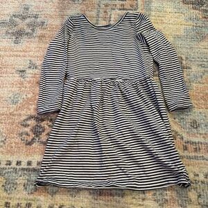 Carters size 5 striped long sleeve dress